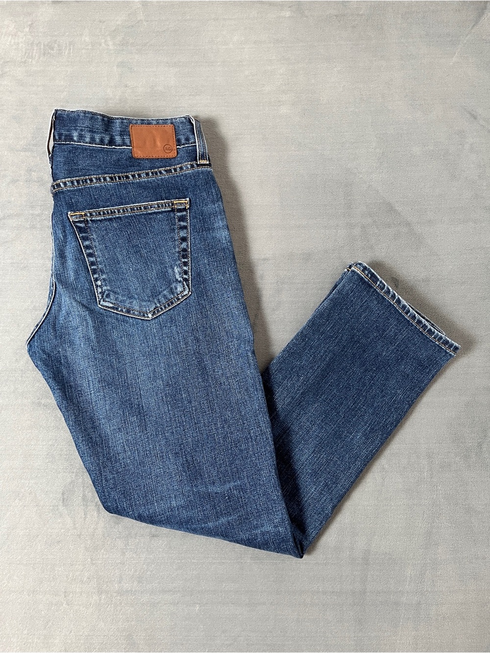 AG Adriana Goldschmidt Jeans Women’s 27R 31x27 The Ex-Boyfriend Slim Distressed